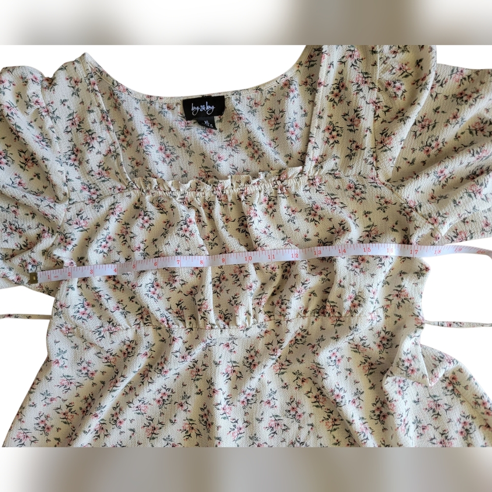 by & by | Floral Flowy Dress Women's XL - Picture 6 of 12